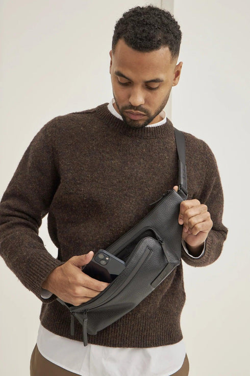 Stockholm Crossover Bag schwarz